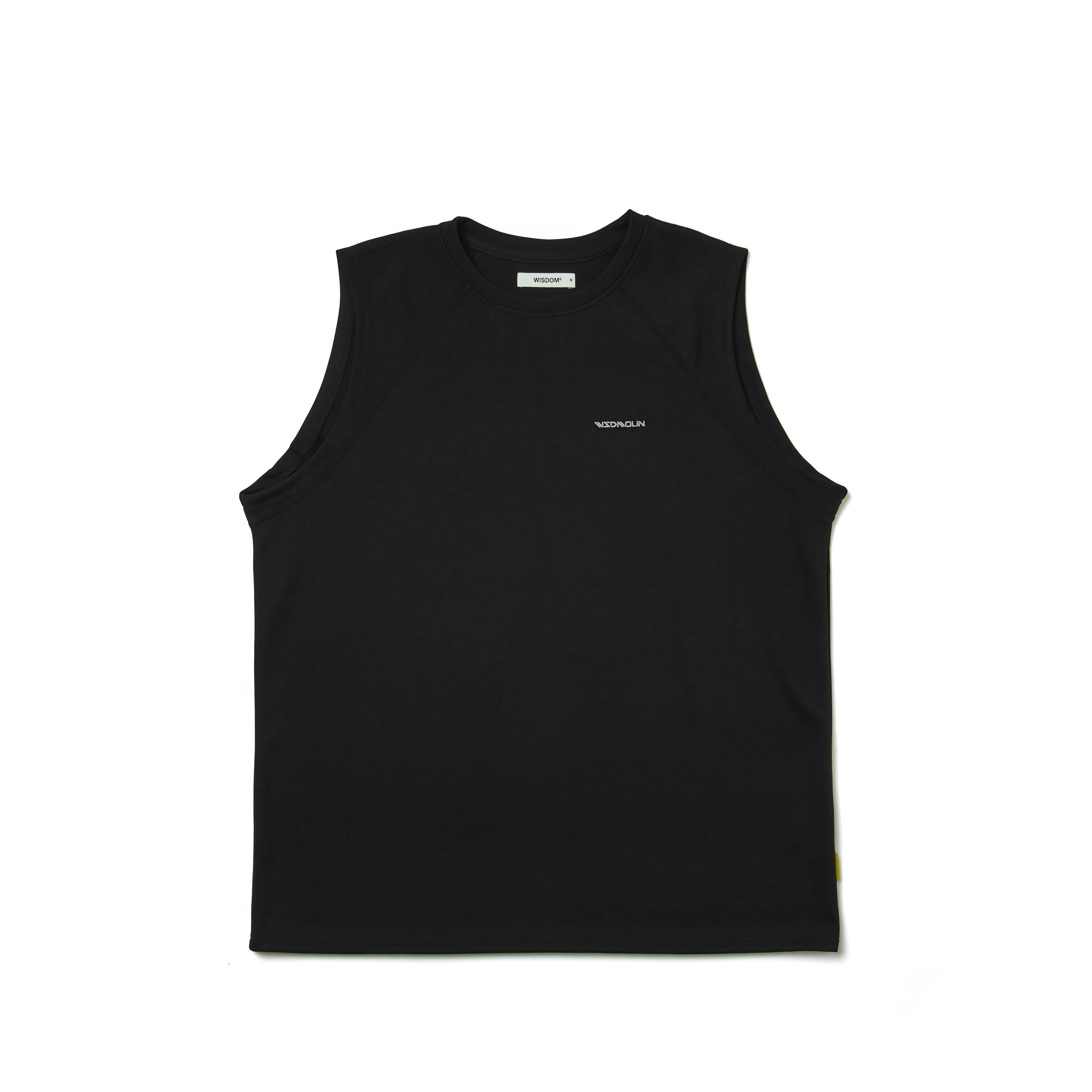 SHINCOOL® COVER STITCH VEST|克蘭袖型背心 Black
