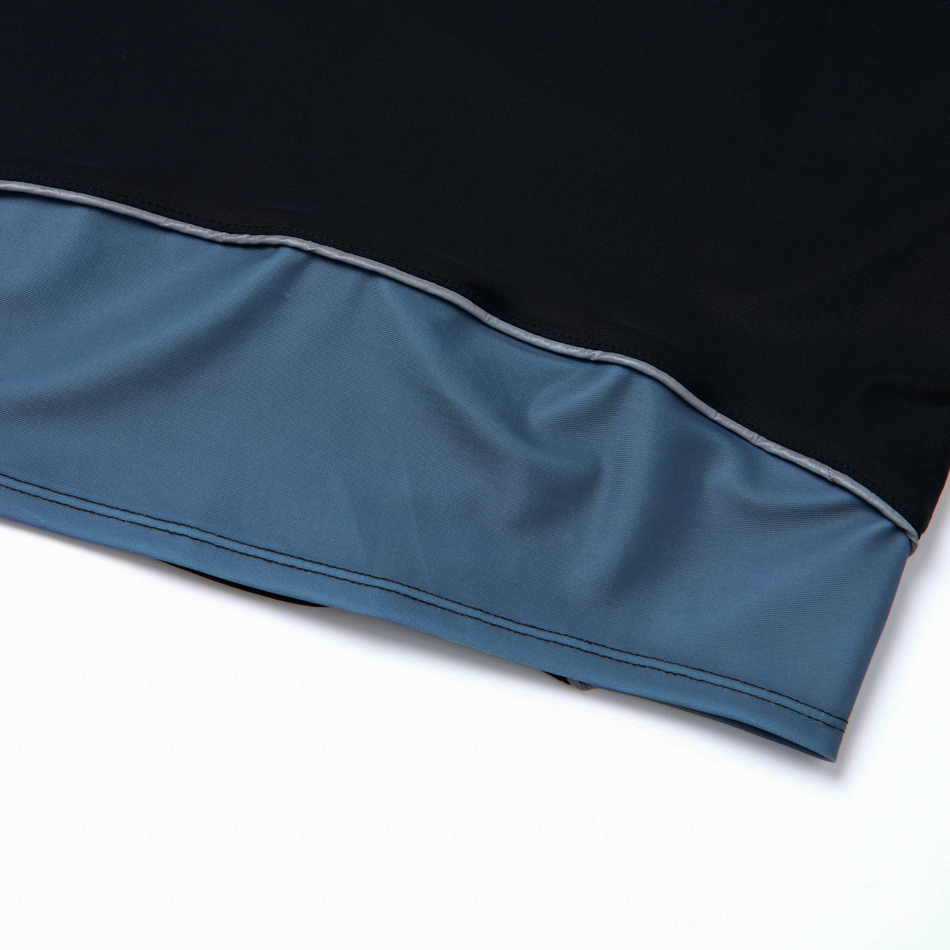 BOAT COLLAR L/S CROP TOP|一字領型長袖半身防曬衣