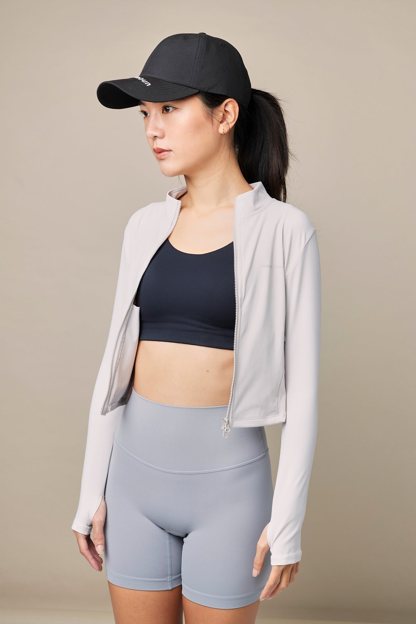 4" Bike Short - Gray|運動四分短褲 - 明灰色