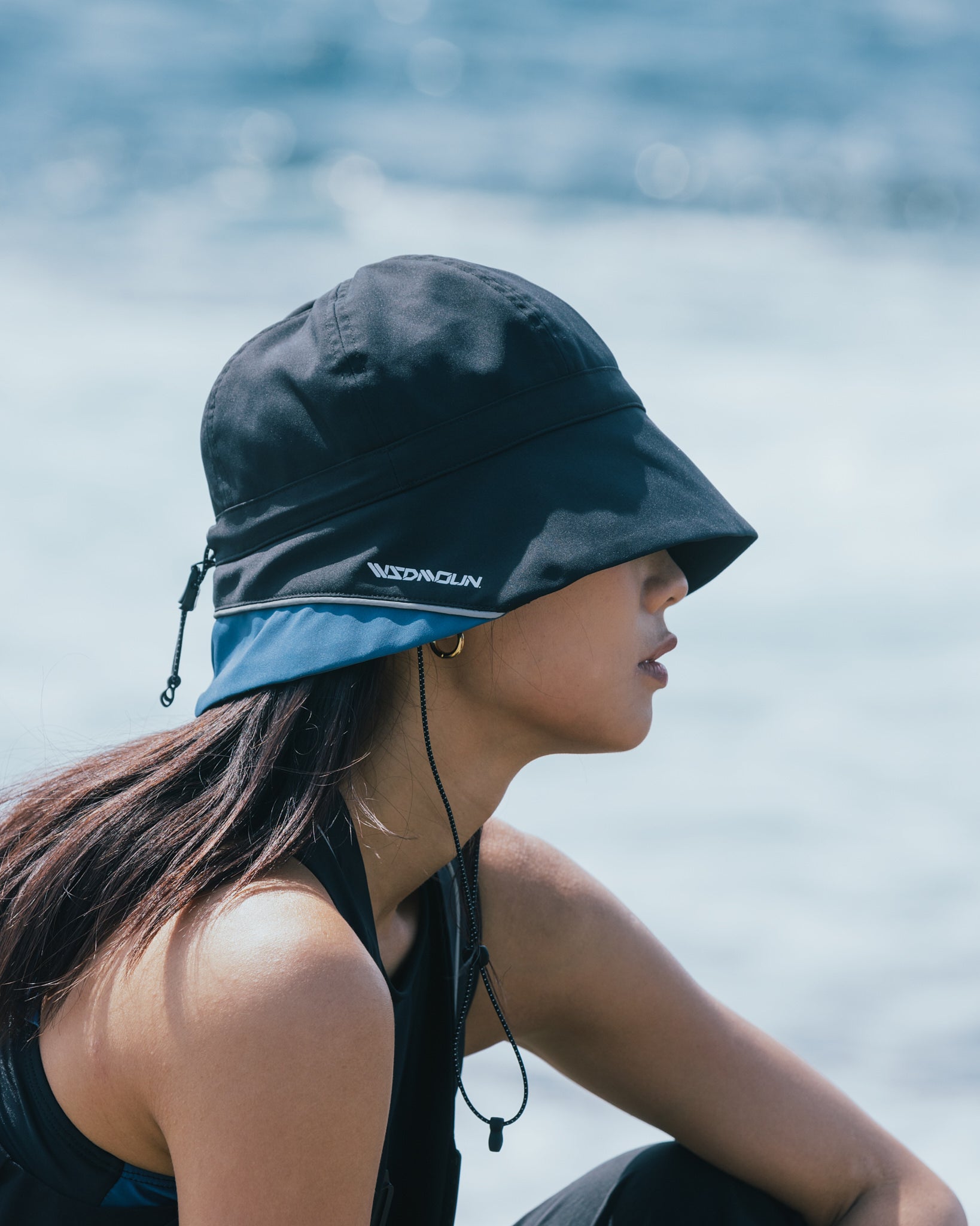 BLOCKING REFLECTIVE BUCKET HAT|品牌聯名拼色漁夫帽