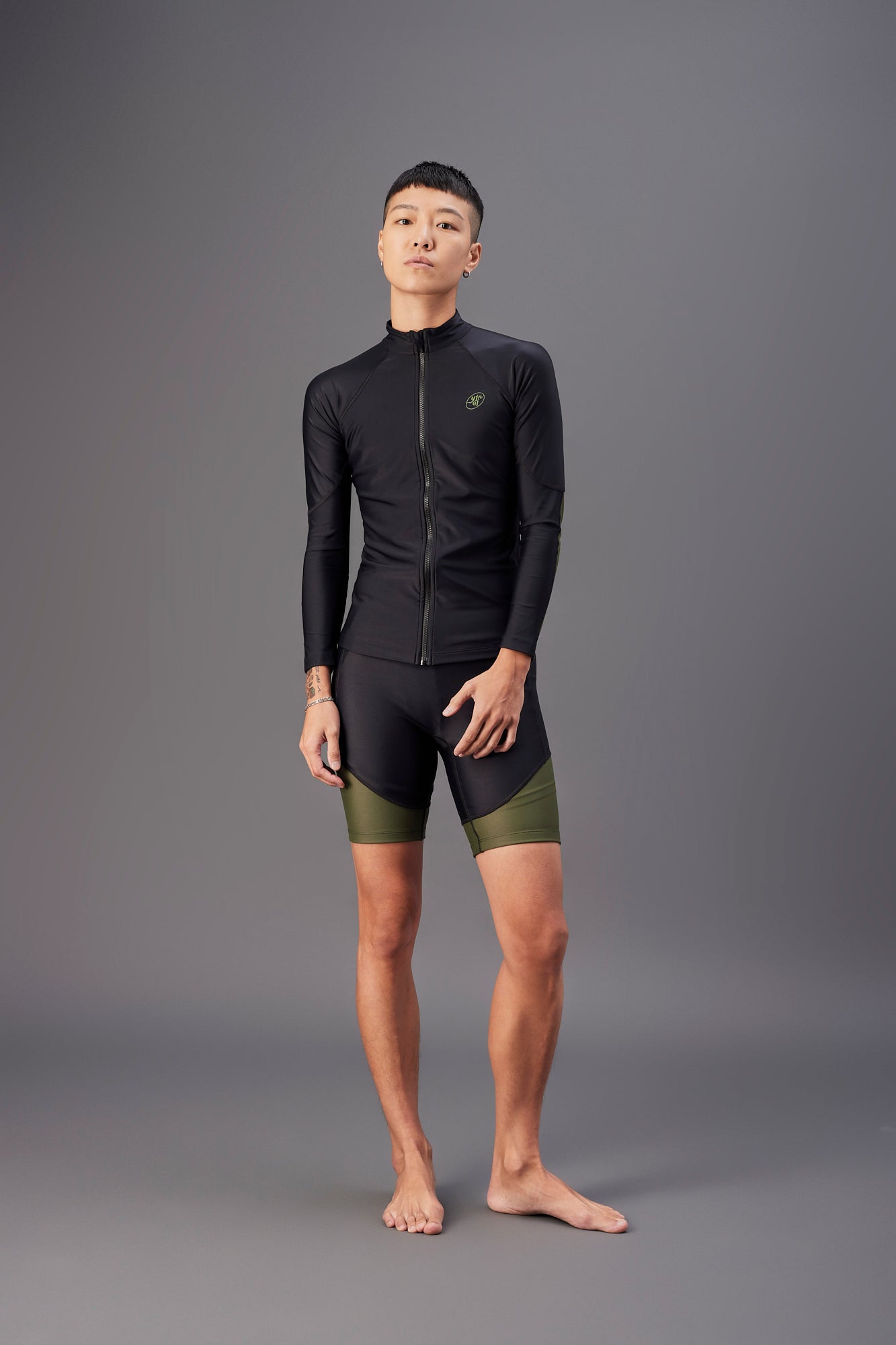【moun moun X YIN&YEI】Swim Shorts|雙層四角泳褲