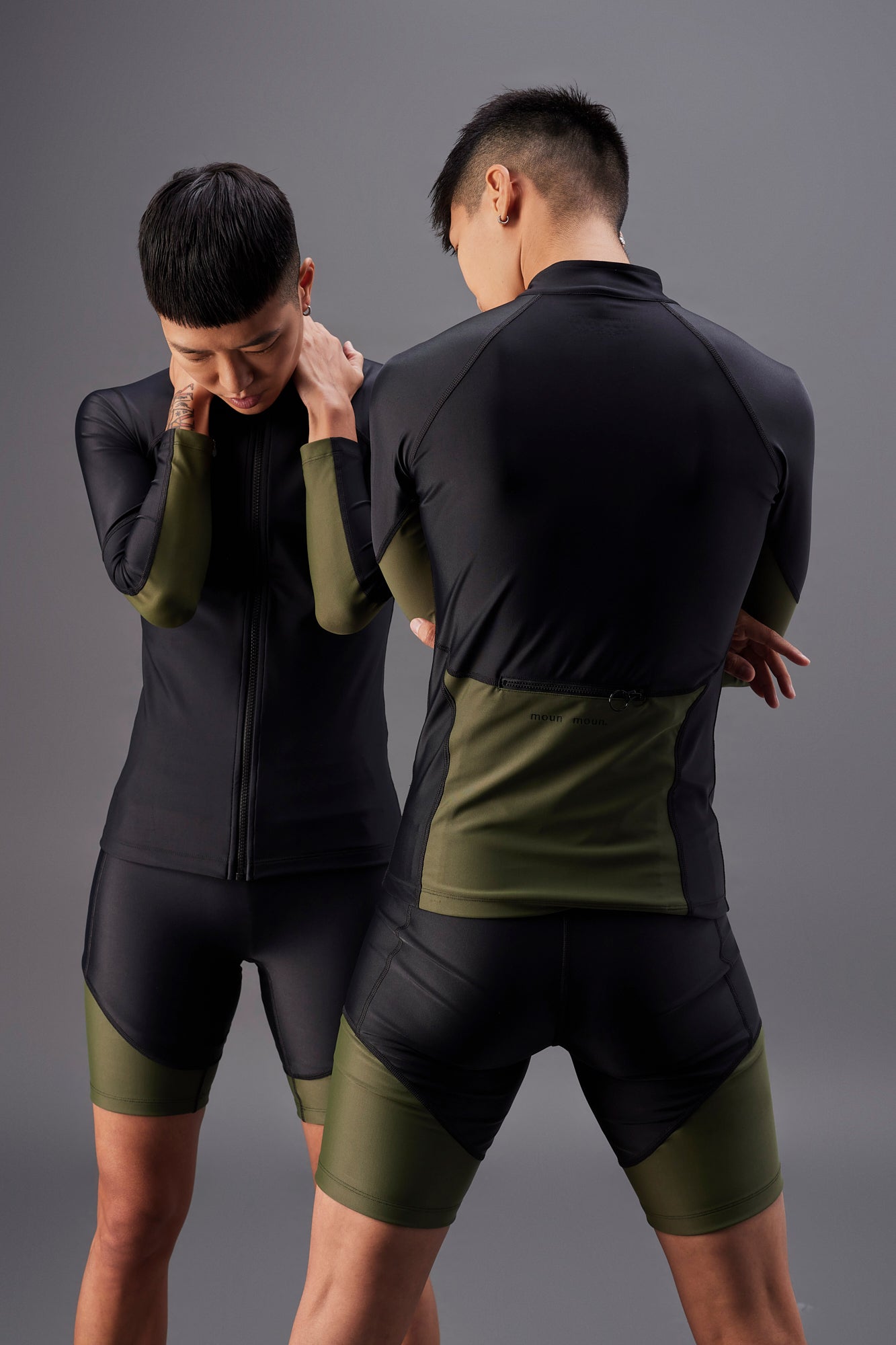 【moun moun X YIN&YEI】Swim Shorts|雙層四角泳褲