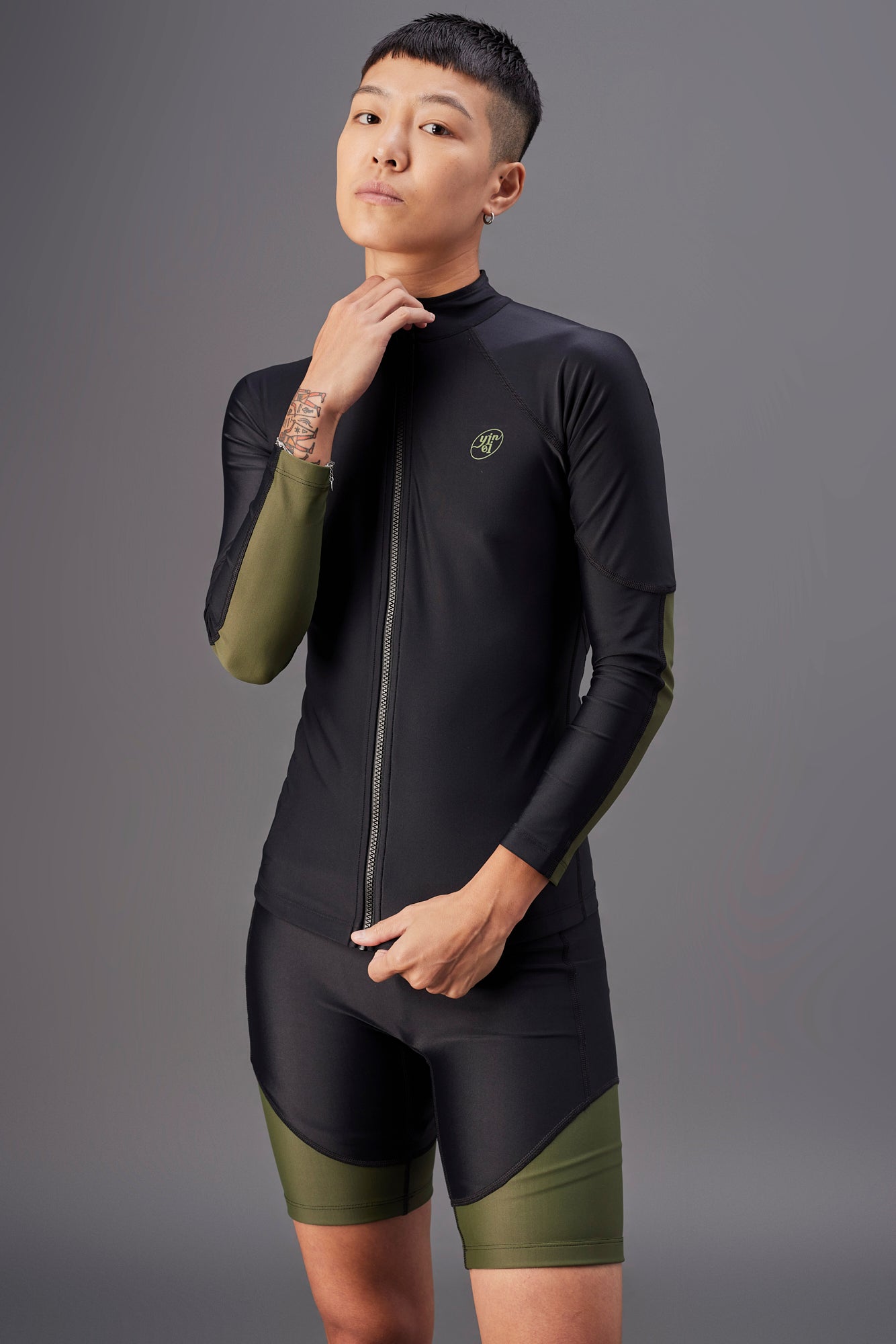 【moun moun X YIN&YEI】Swim Coat|長袖外套式泳裝