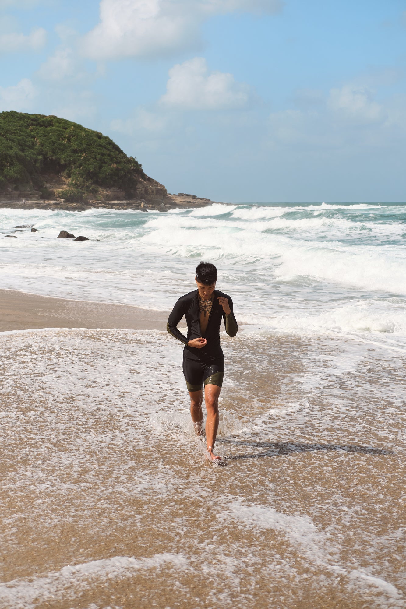 【moun moun X YIN&YEI】Swim Shorts|雙層四角泳褲